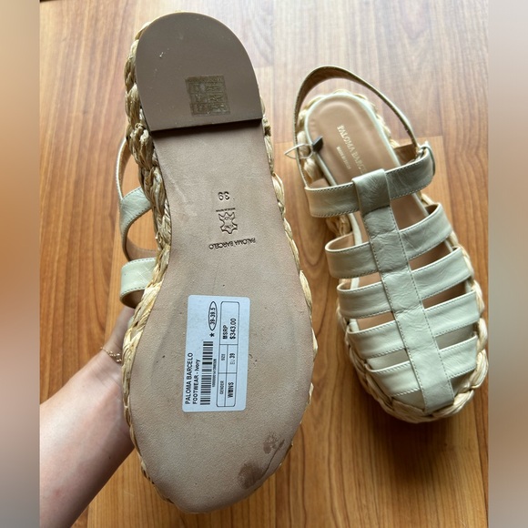 Paloma Barcelo braided platform sandals - Picture 6 of 11